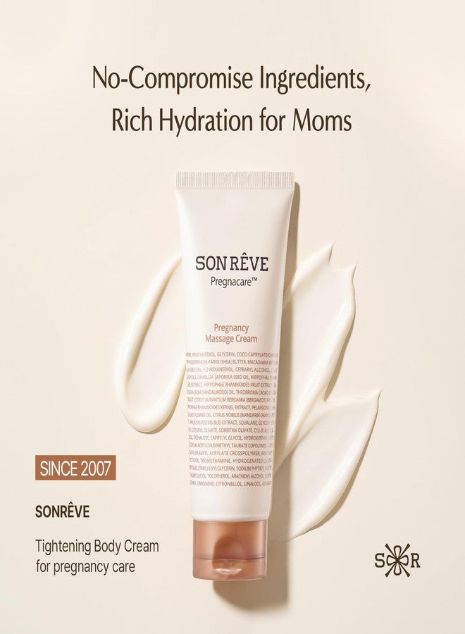 SONREVE Stretch-Care Massage Cream for Teens & Expecting Mothers – Deep Moisture & Body Elasticity Support, 150 ml - Image 2